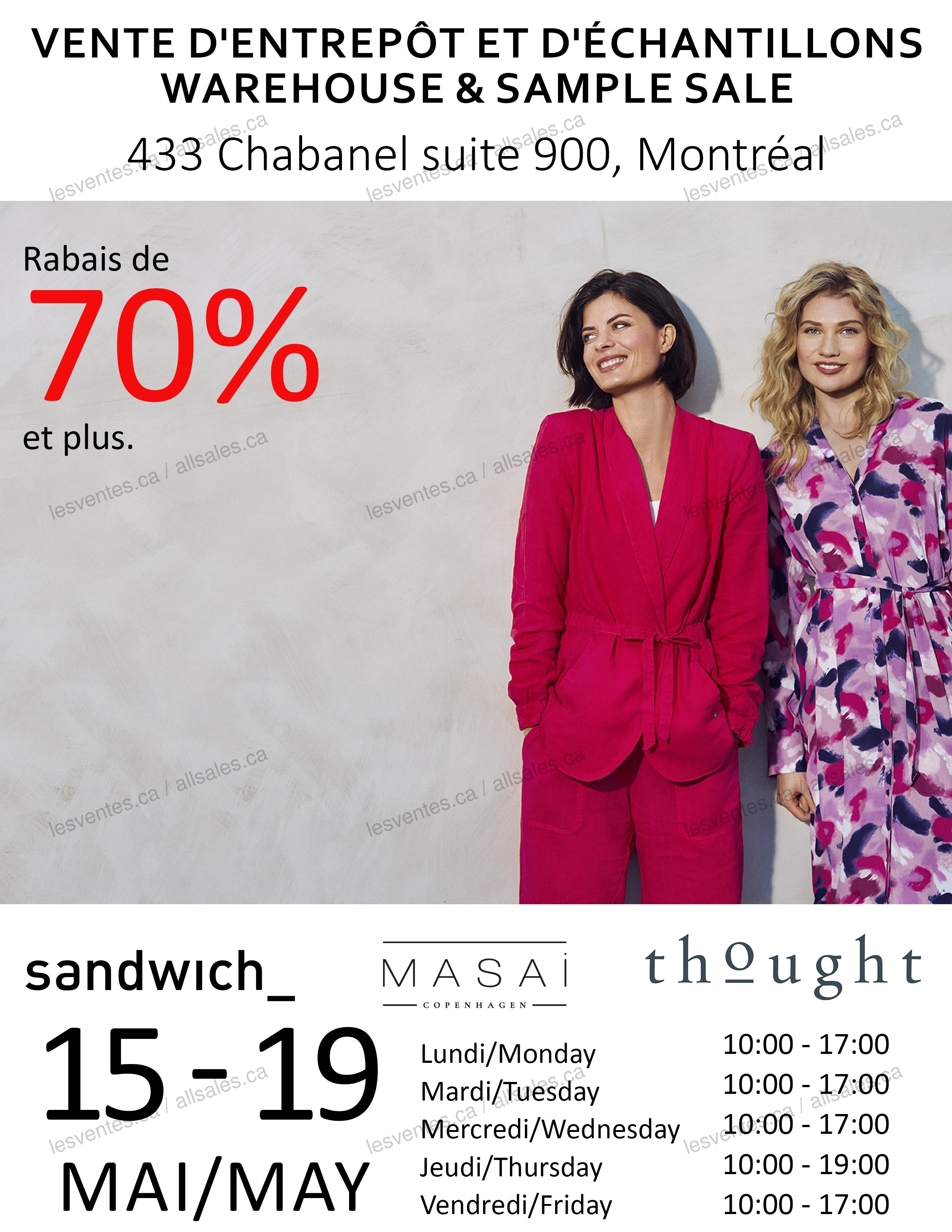 Women's European Brands Warehouse Sale allsales.ca