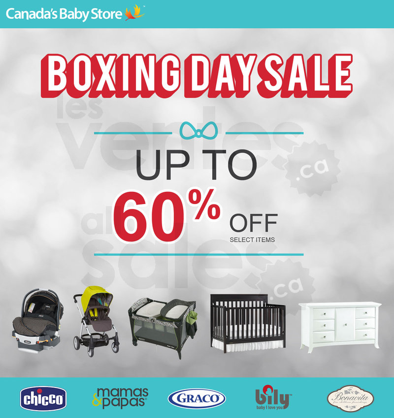 boxing day sales baby items