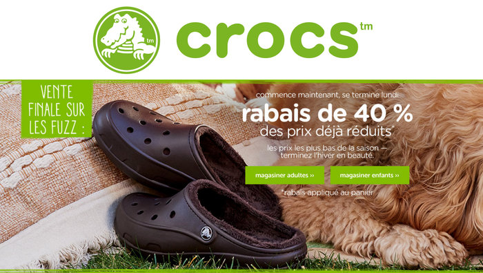 crocs enfant pas cher