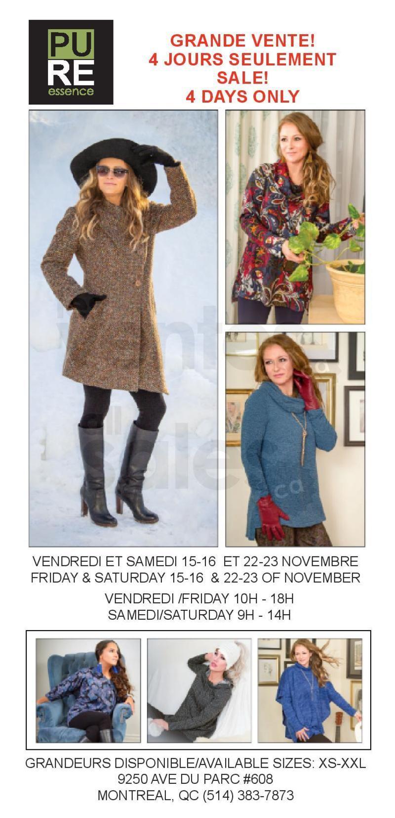 Pure Essence women's fashion 5070 off allsales.ca