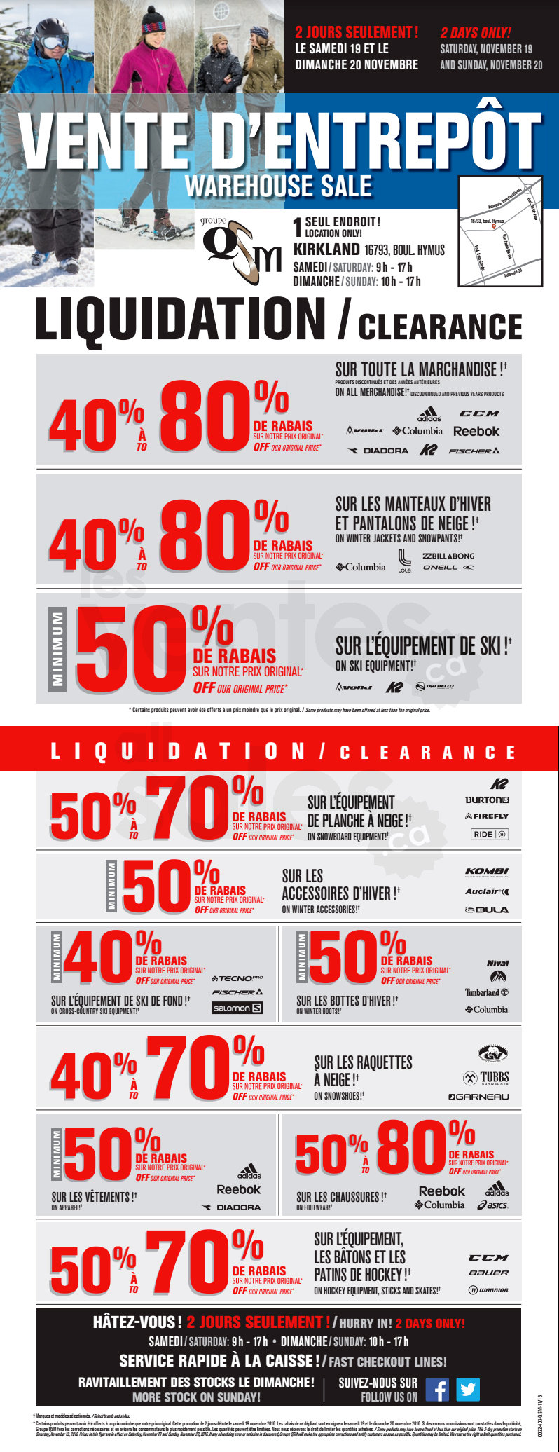 Sporting goods clearance sale allsales.ca